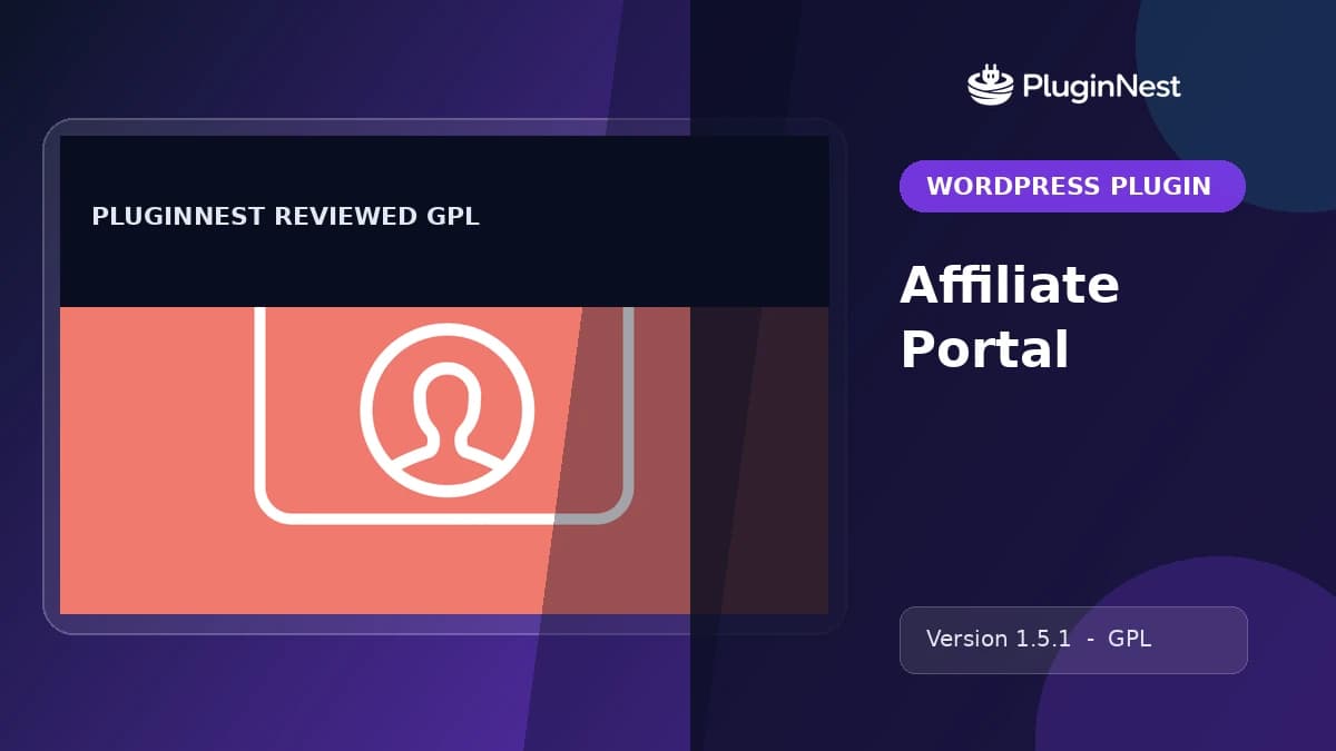 Affiliate Portal product cover