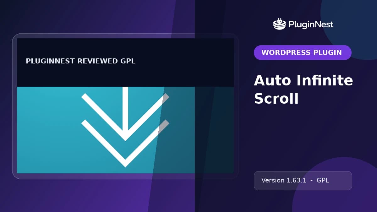 Auto Infinite Scroll product cover