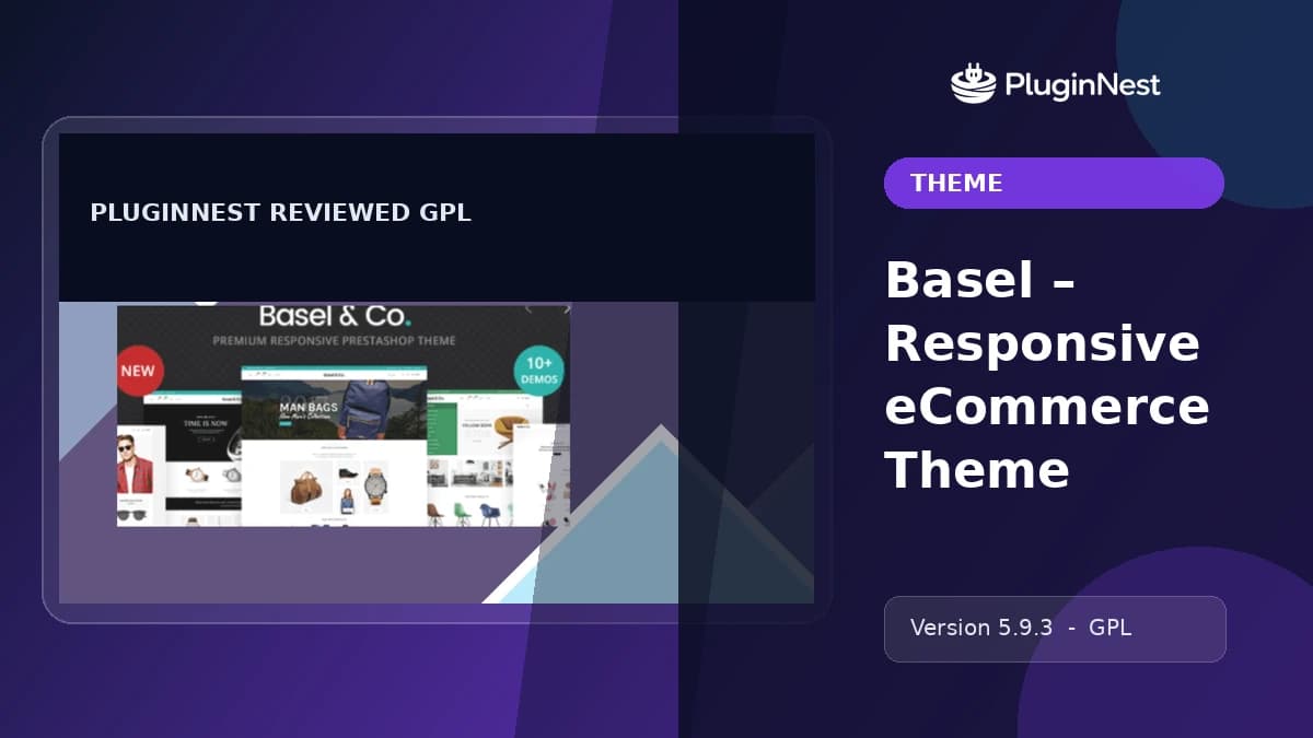 Basel – Responsive eCommerce Theme product cover