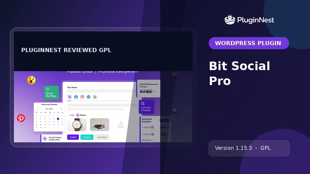 Bit Social Pro product cover