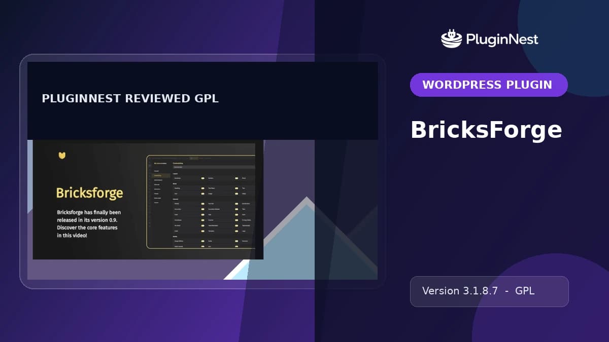 BricksForge product cover