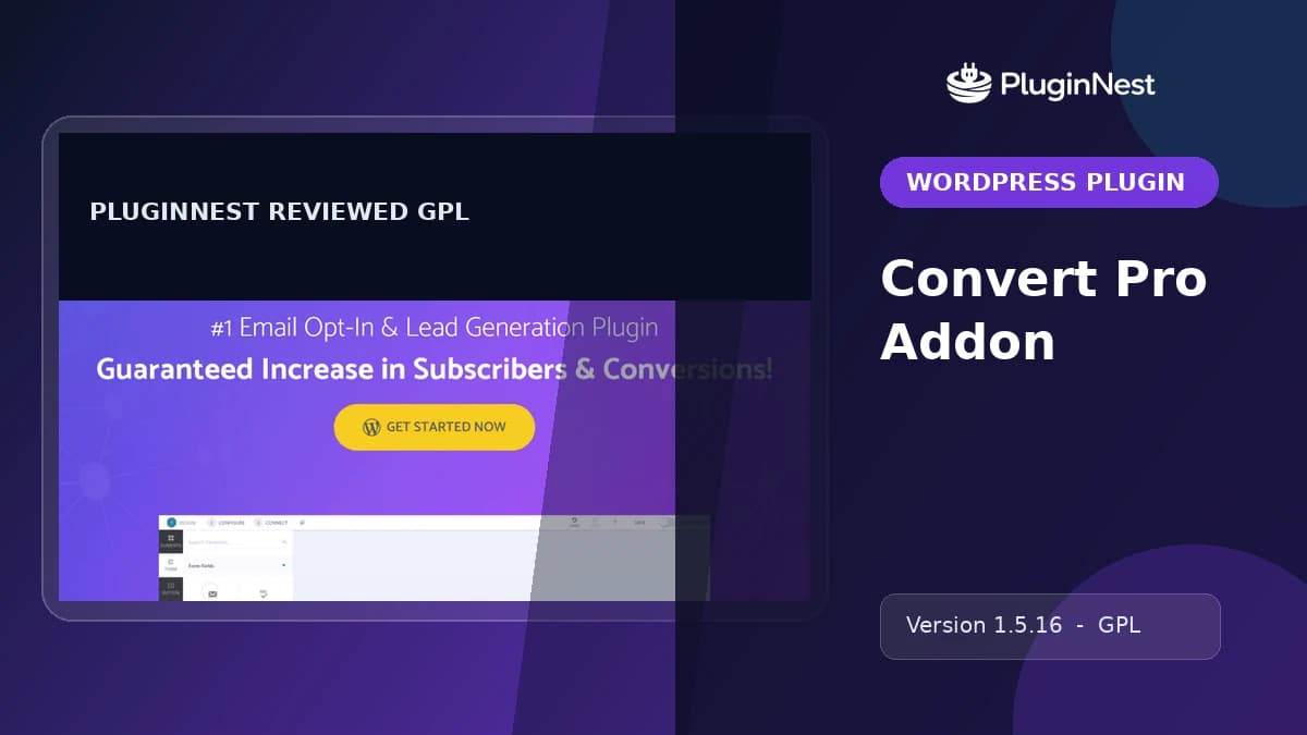 Convert Pro Addon product cover