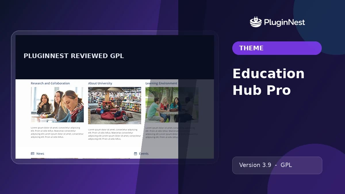 Education Hub Pro product cover