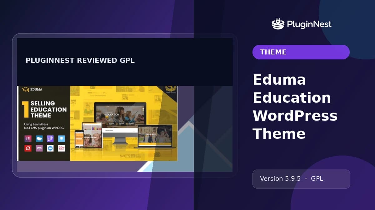 Eduma Education WordPress Theme product cover