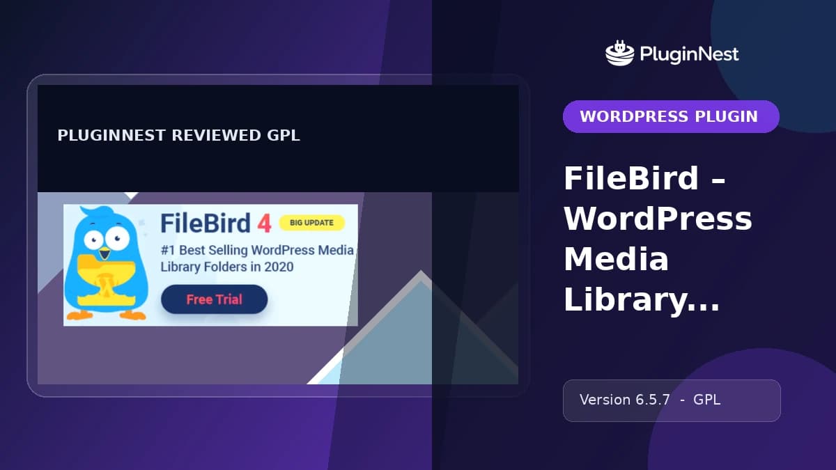 FileBird – WordPress Media Library Folders product cover