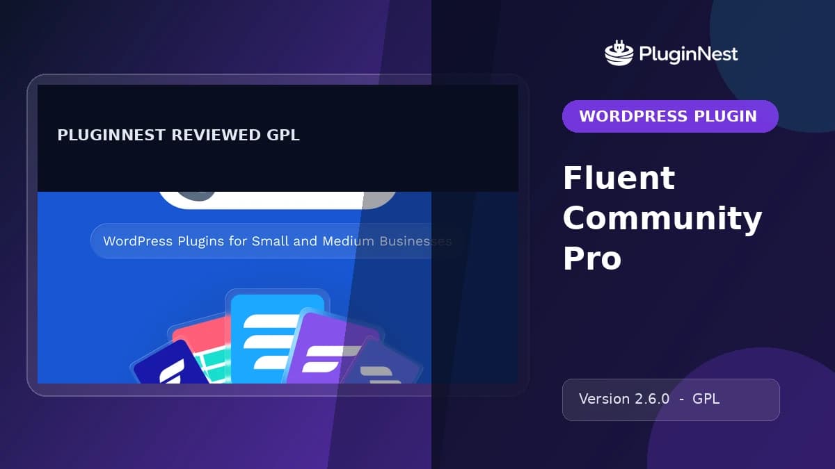 Fluent Community Pro product cover