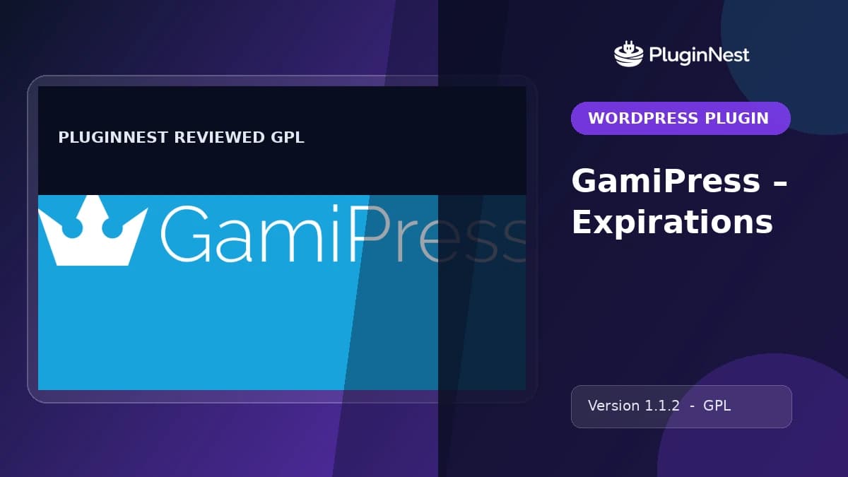 GamiPress – Expirations product cover
