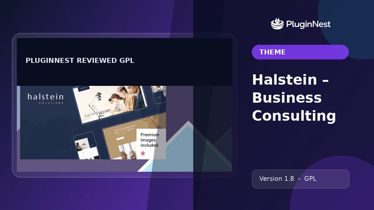 Halstein – Business Consulting product cover