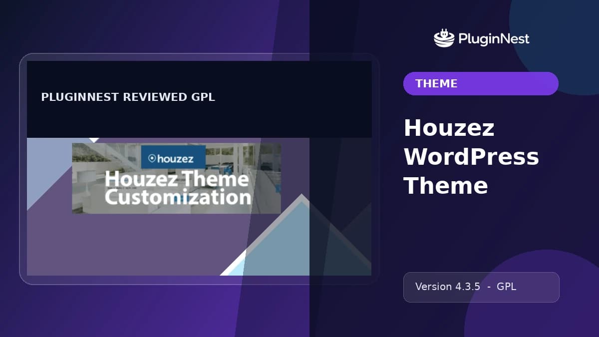 Houzez WordPress Theme product cover
