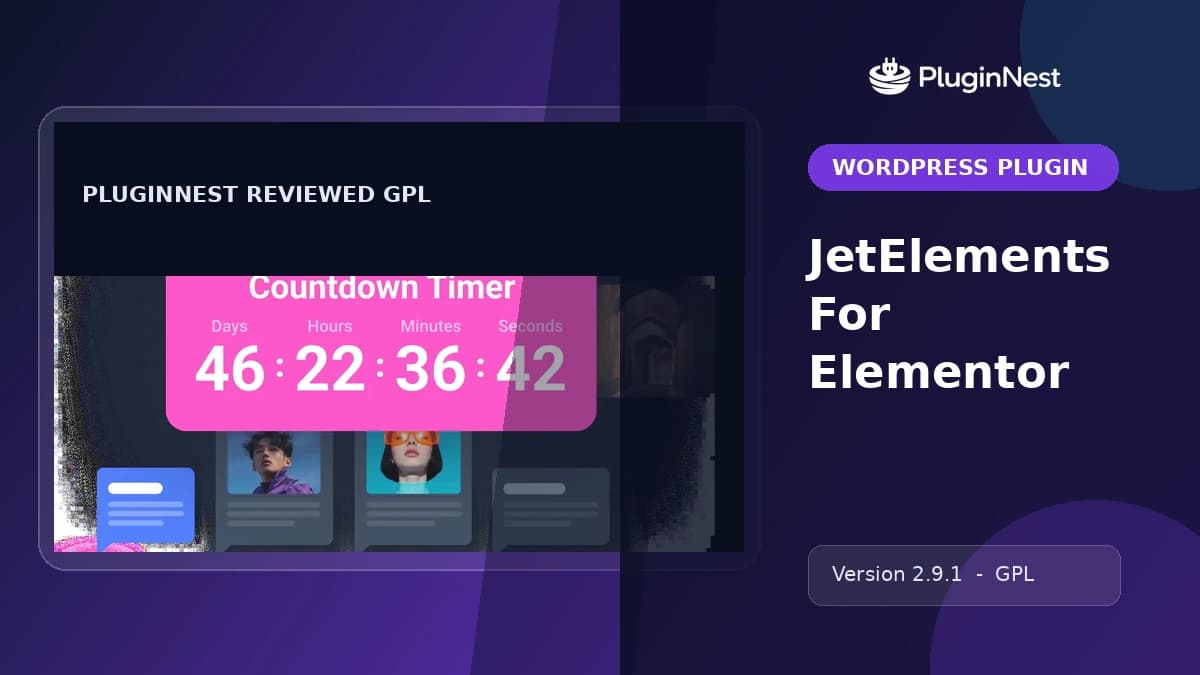 JetElements For Elementor product cover