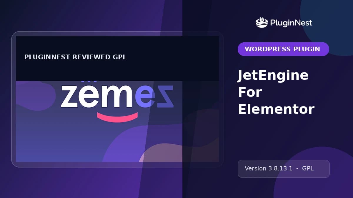 JetEngine For Elementor product cover