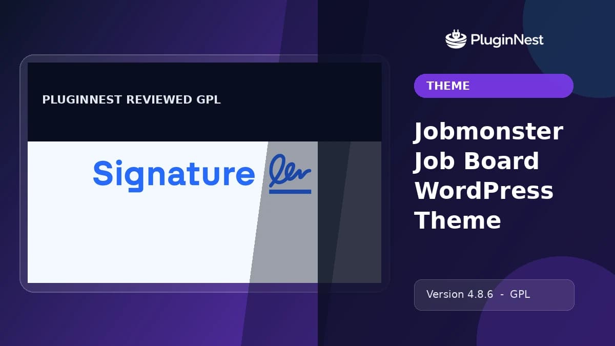 Jobmonster Job Board WordPress Theme product cover