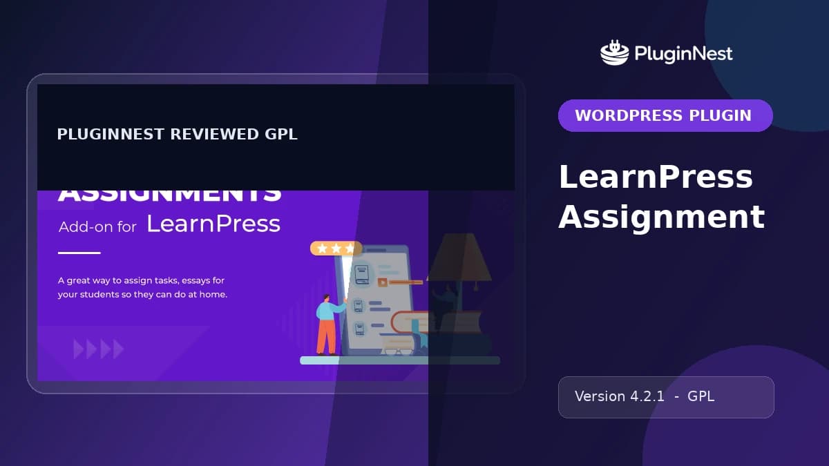 LearnPress Assignment product cover