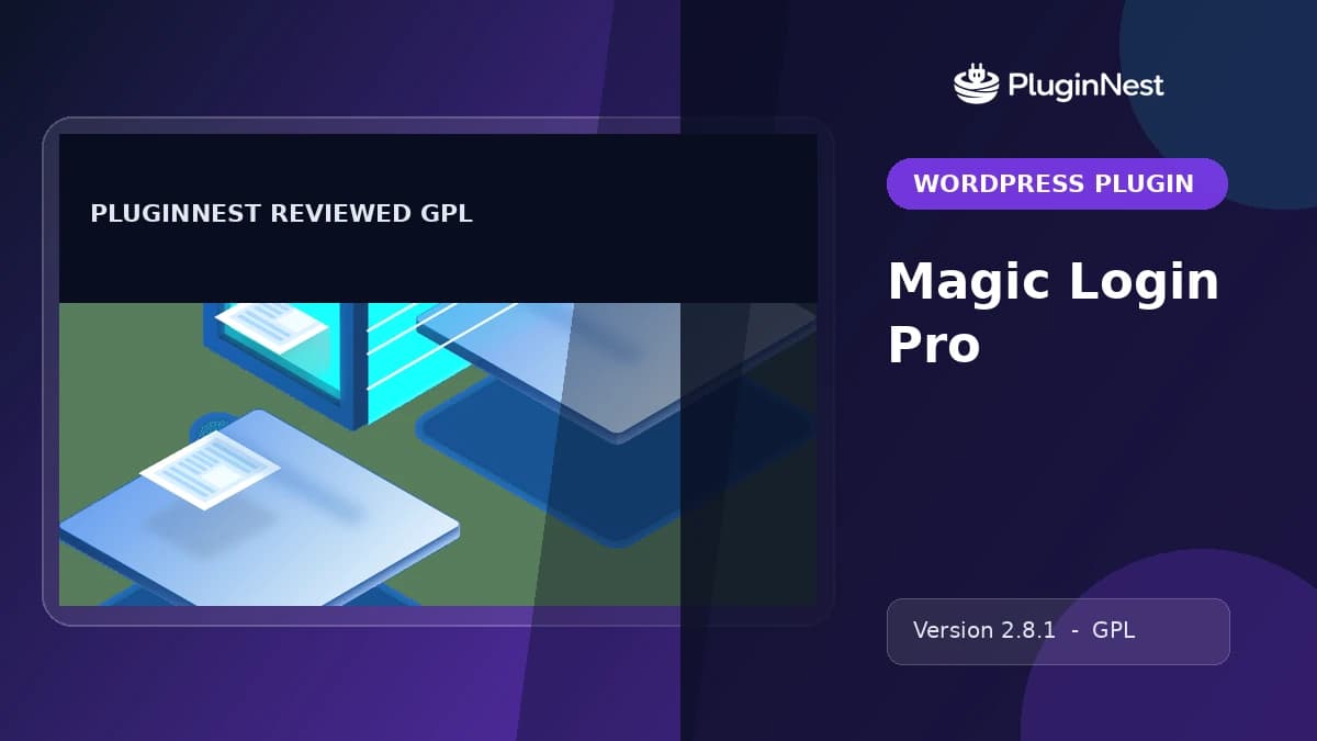 Magic Login Pro product cover