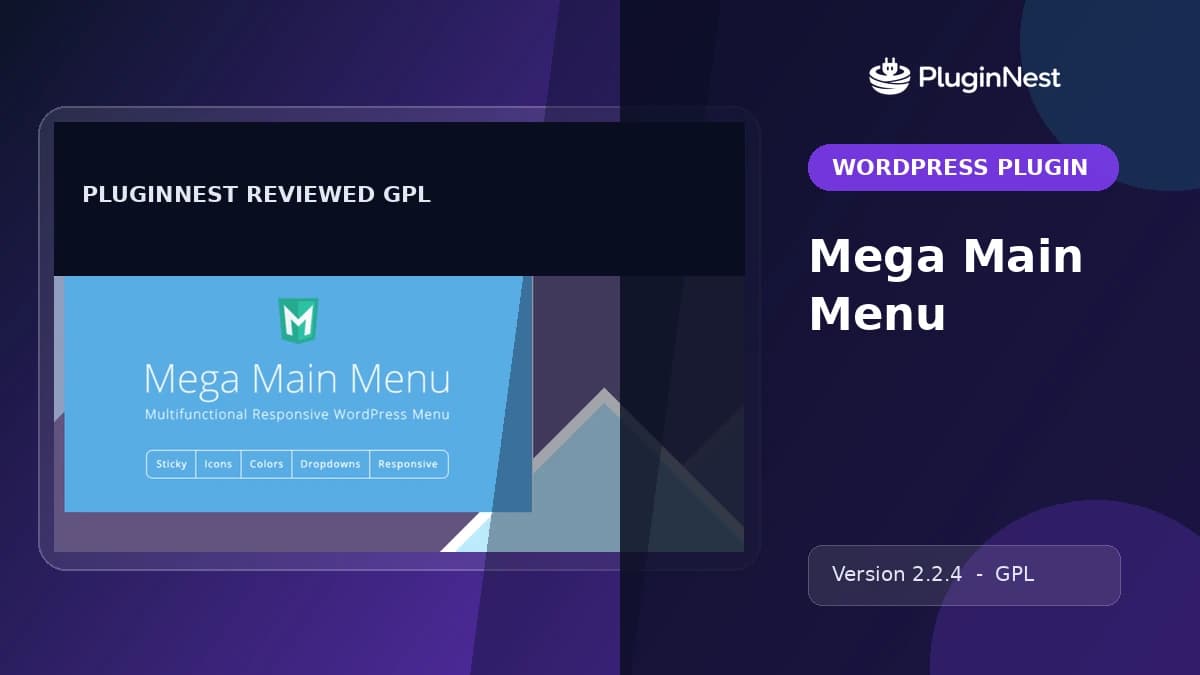 Mega Main Menu product cover
