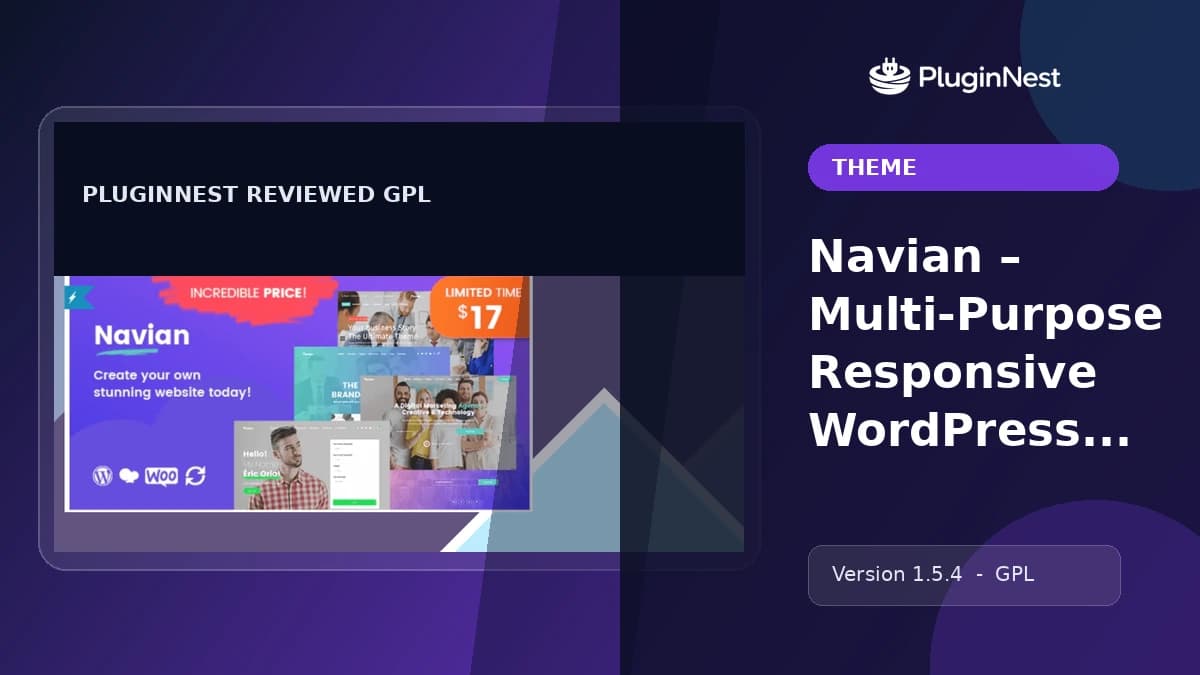 Navian – Multi-Purpose Responsive WordPress Theme product cover