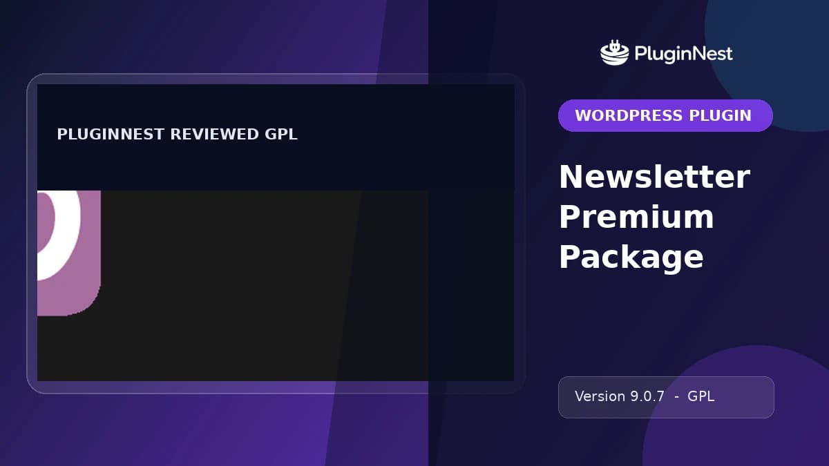 Newsletter Premium Package product cover
