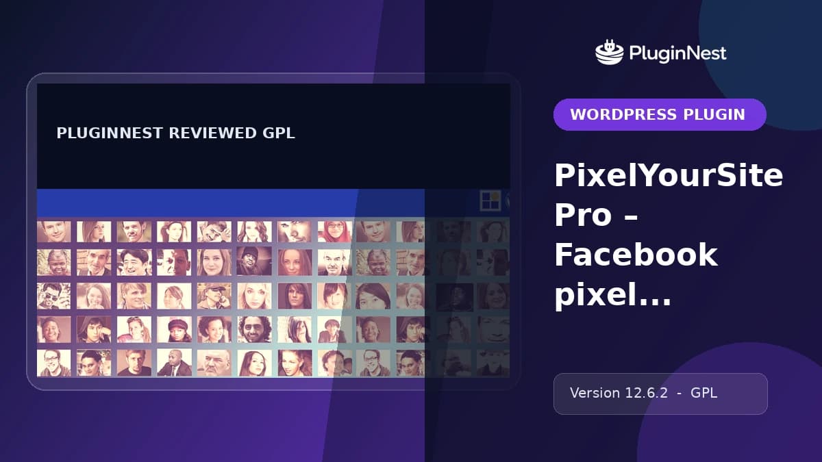 PixelYourSite Pro – Facebook pixel WordPress plugin product cover