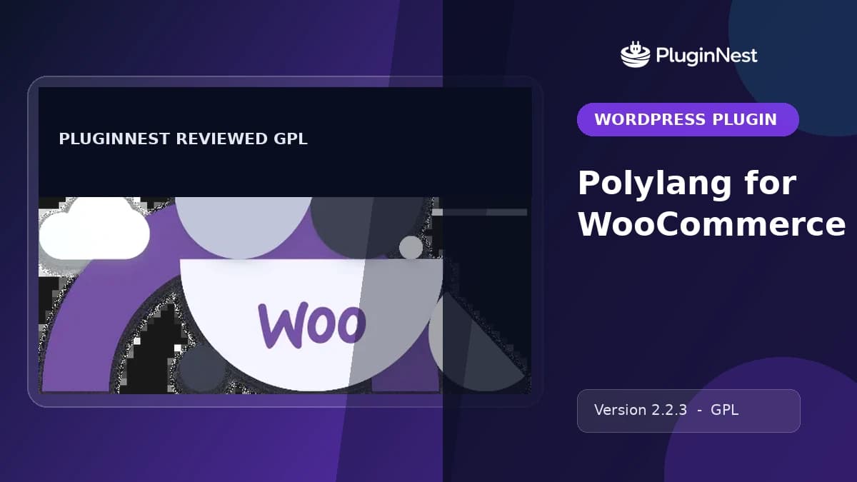 Polylang for WooCommerce product cover