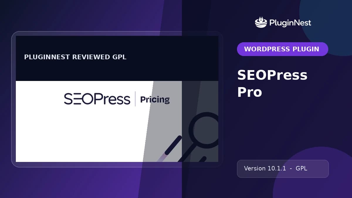 SEOPress Pro product cover