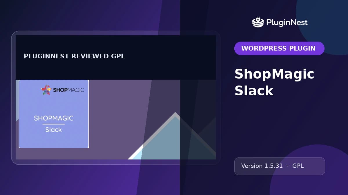 ShopMagic Slack product cover