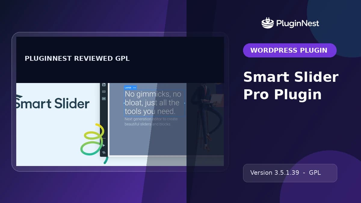 Smart Slider Pro Plugin product cover
