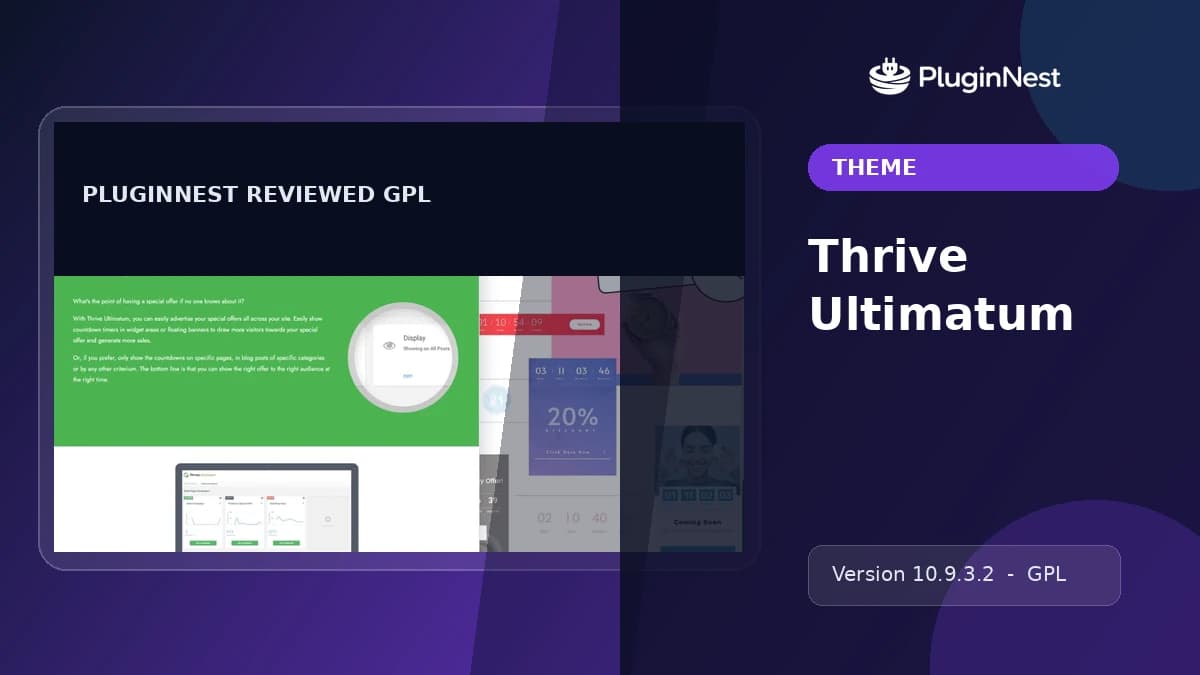 Thrive Ultimatum product cover
