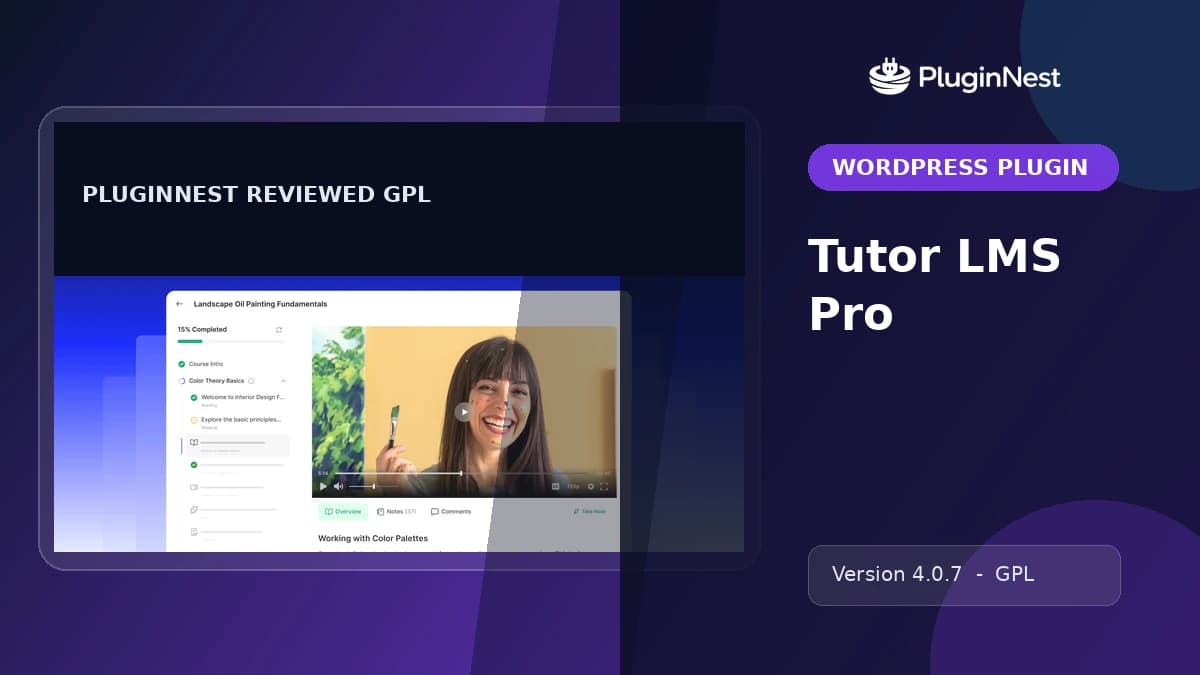Tutor LMS Pro product cover