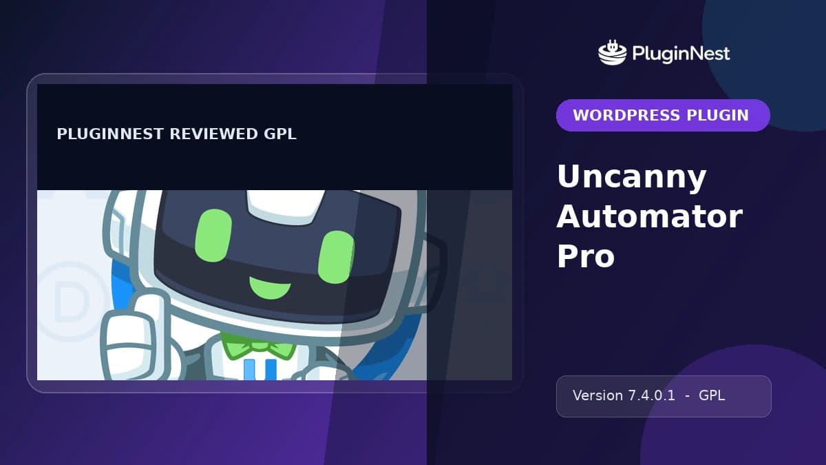 Uncanny Automator Pro product cover