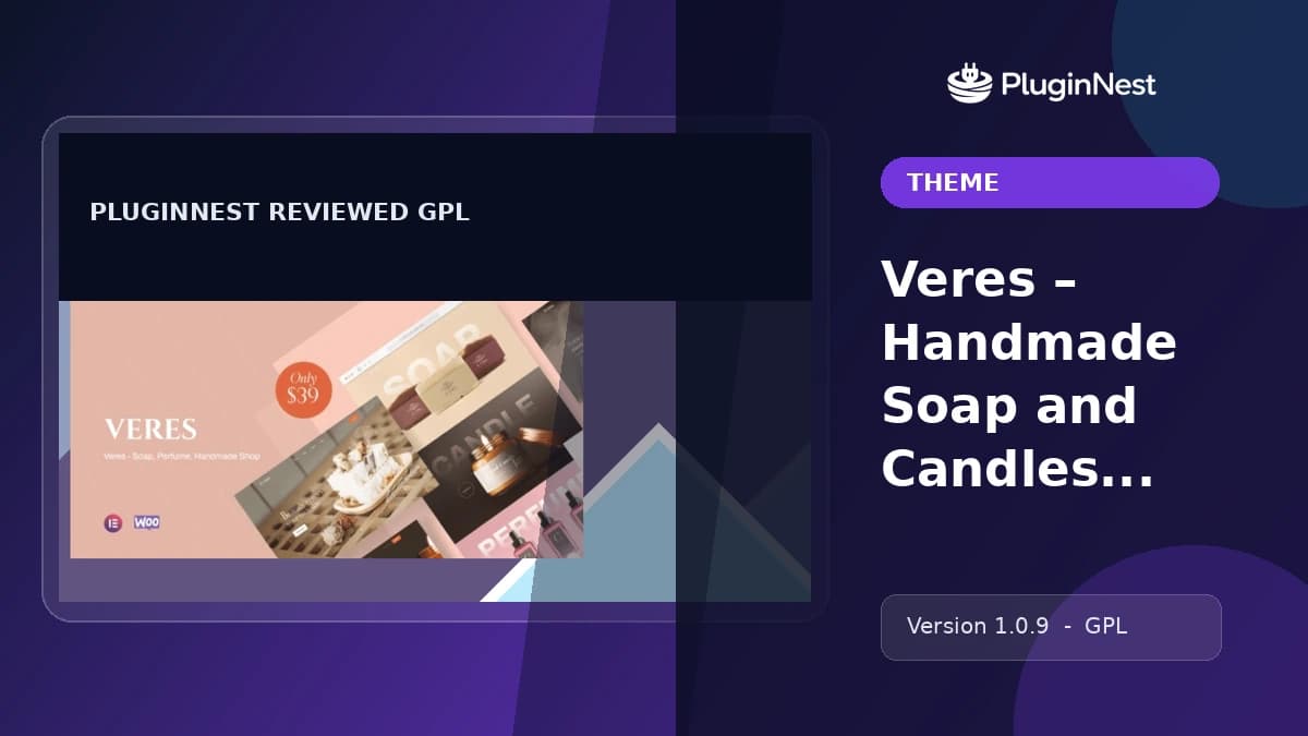 Veres – Handmade Soap and Candles Shop product cover
