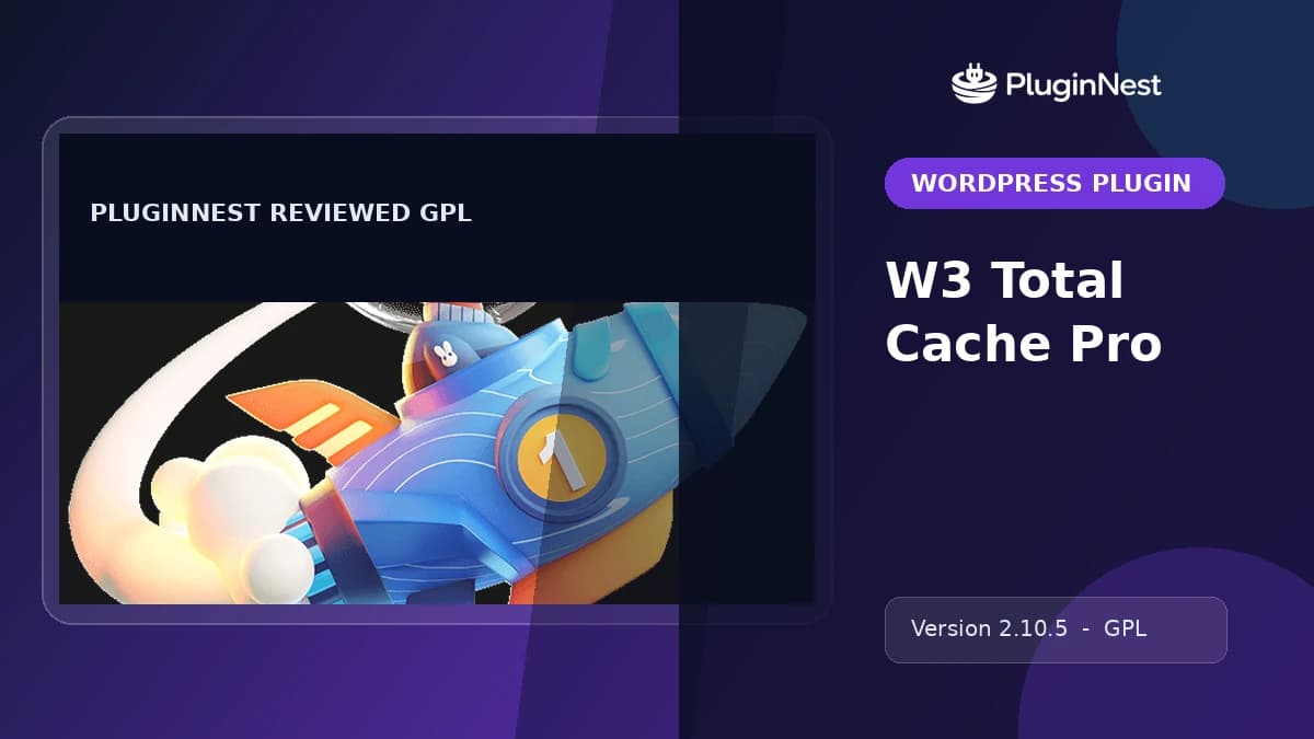 W3 Total Cache Pro product cover