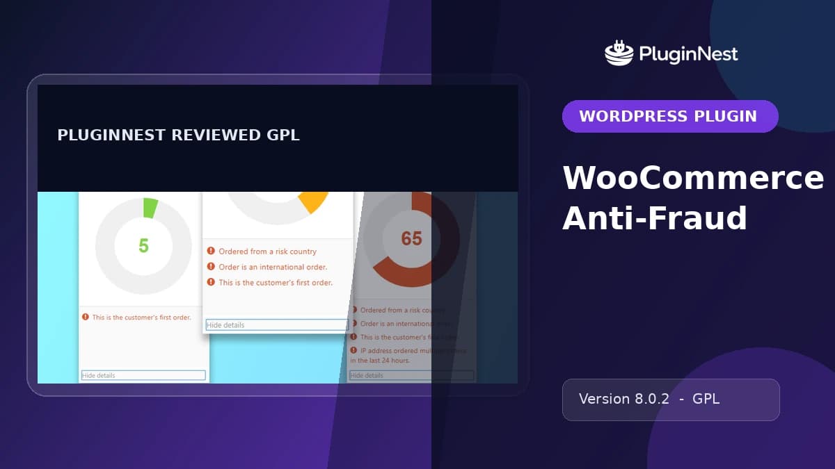 WooCommerce Anti-Fraud product cover