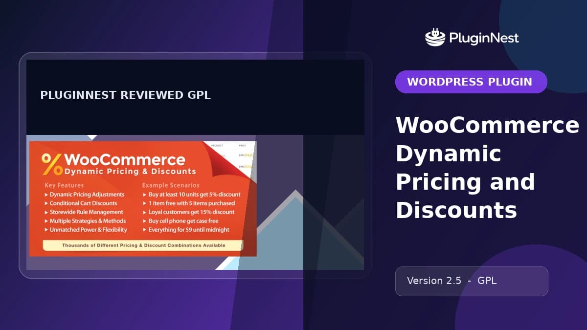 WooCommerce Dynamic Pricing and Discounts product cover