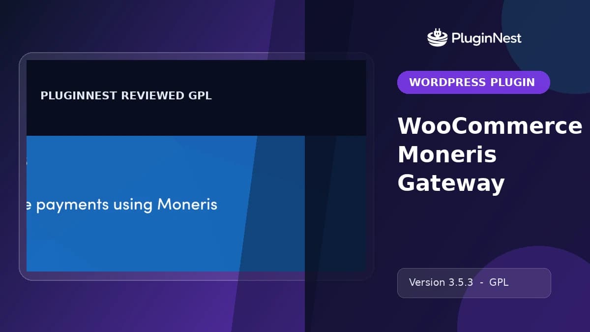 WooCommerce Moneris Gateway product cover