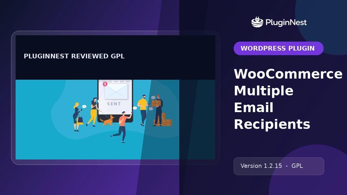 WooCommerce Multiple Email Recipients product cover