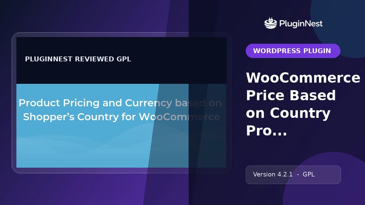 WooCommerce Price Based on Country Pro Add-on product cover