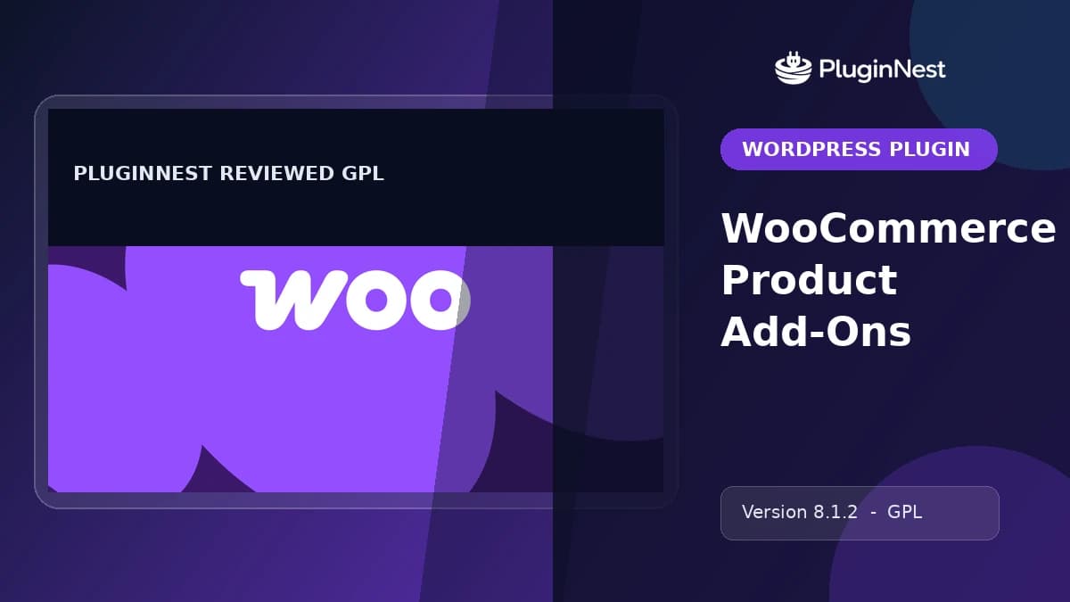 WooCommerce Product Add-Ons product cover