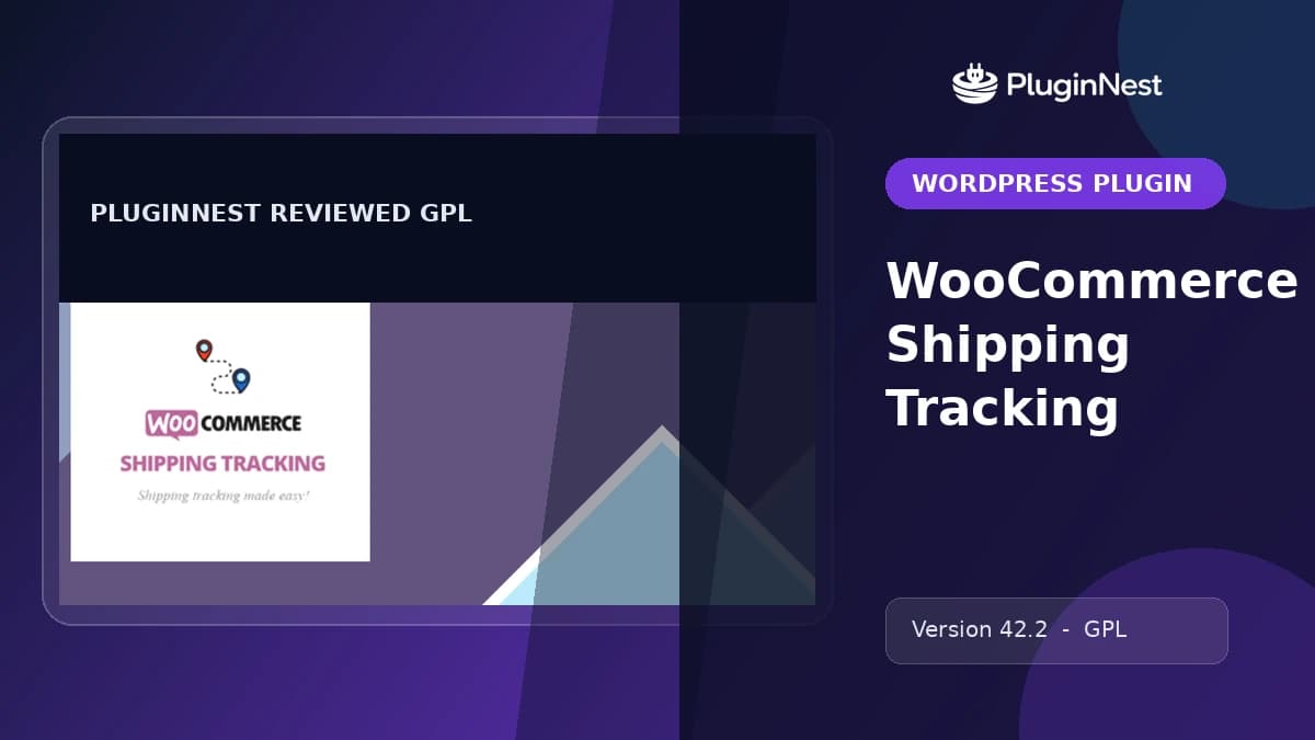 WooCommerce Shipping Tracking product cover