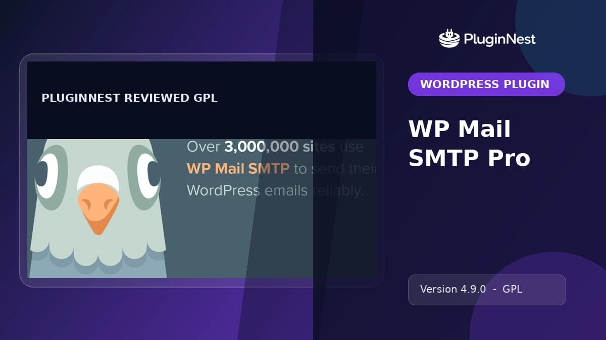 WP Mail SMTP Pro product cover