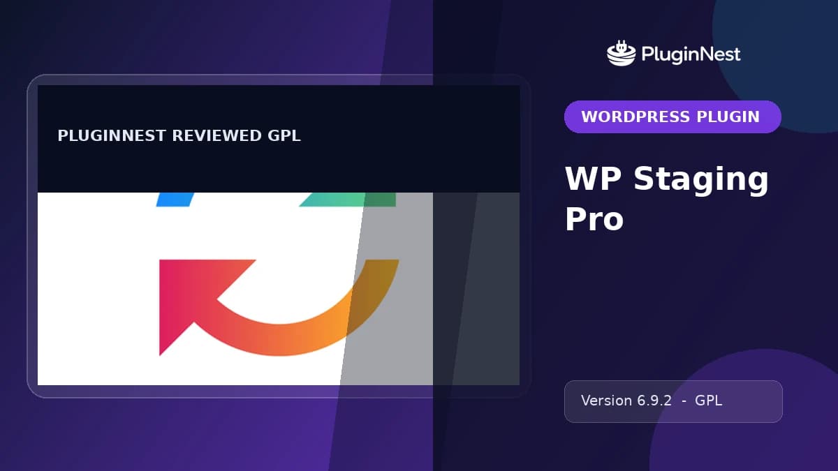 WP Staging Pro product cover