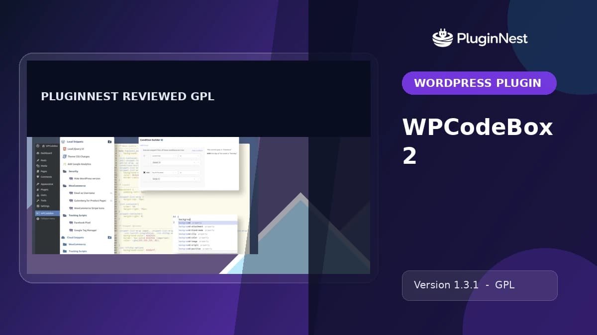 WPCodeBox 2 product cover