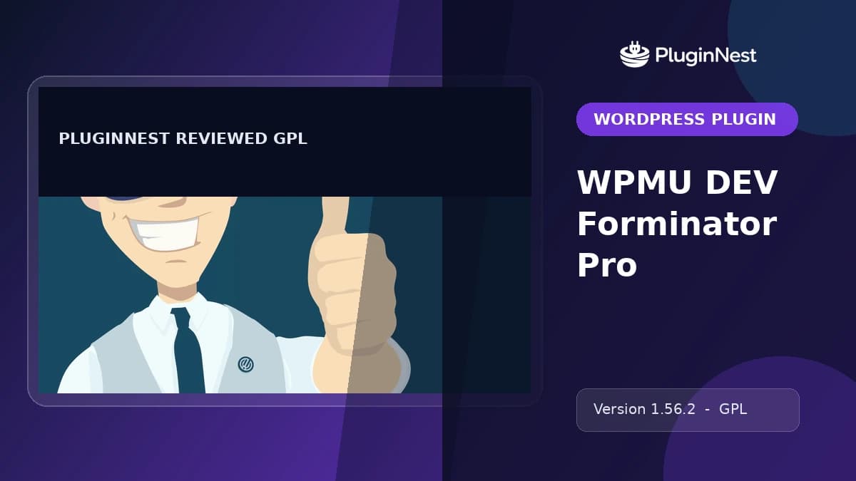 WPMU DEV Forminator Pro product cover