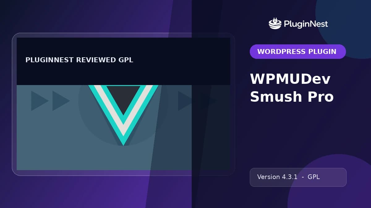 WPMUDev Smush Pro product cover