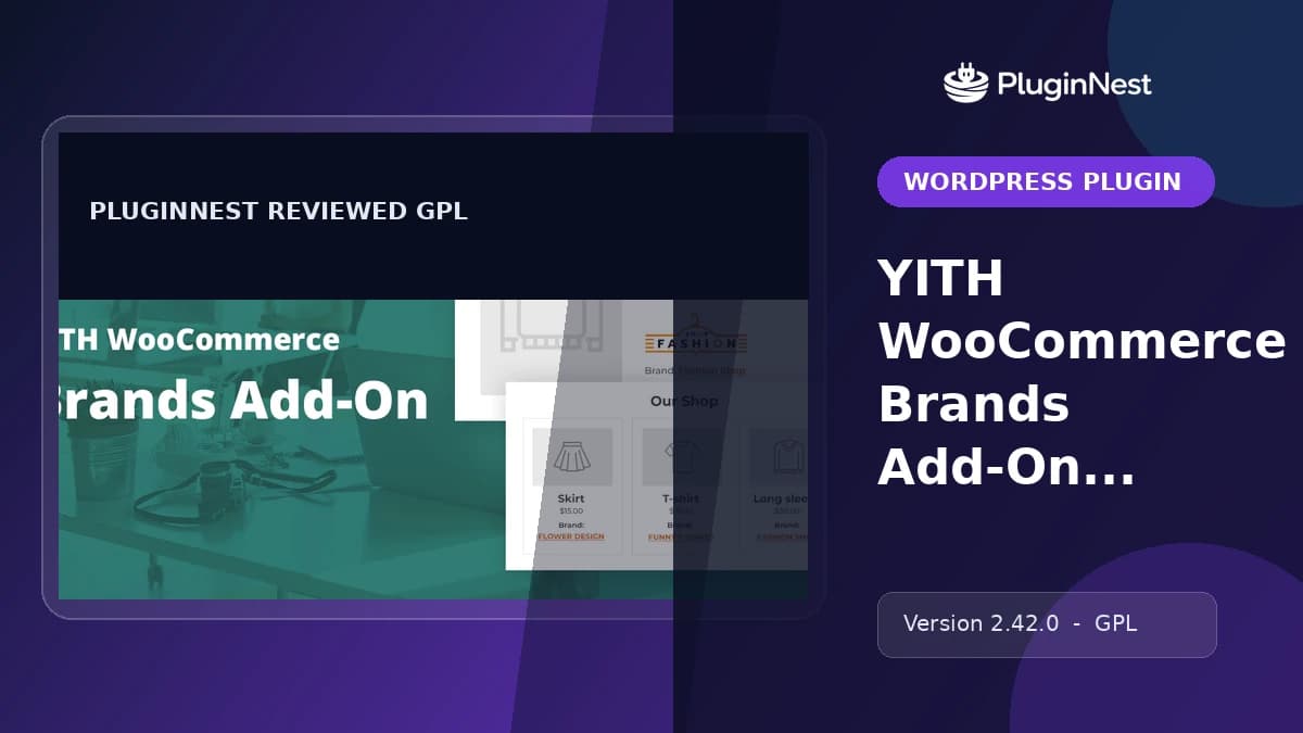 YITH WooCommerce Brands Add-On Premium product cover
