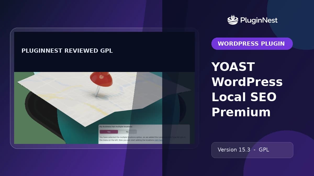 YOAST WordPress Local SEO Premium product cover